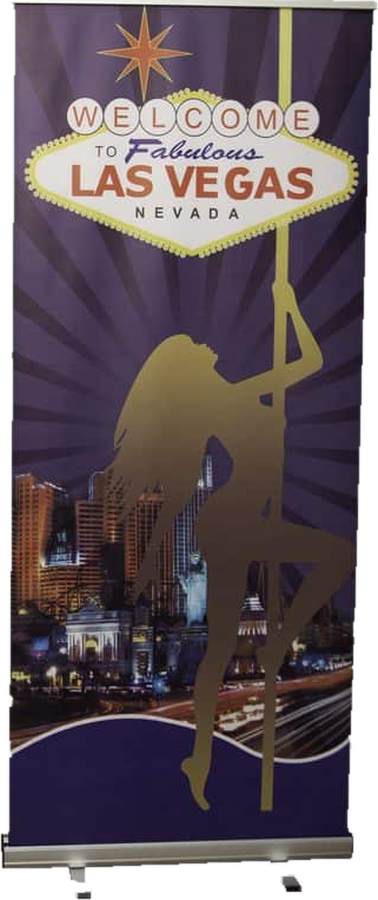 Las Vegas roller banner