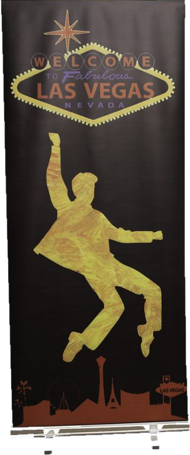Las Vegas roller banner