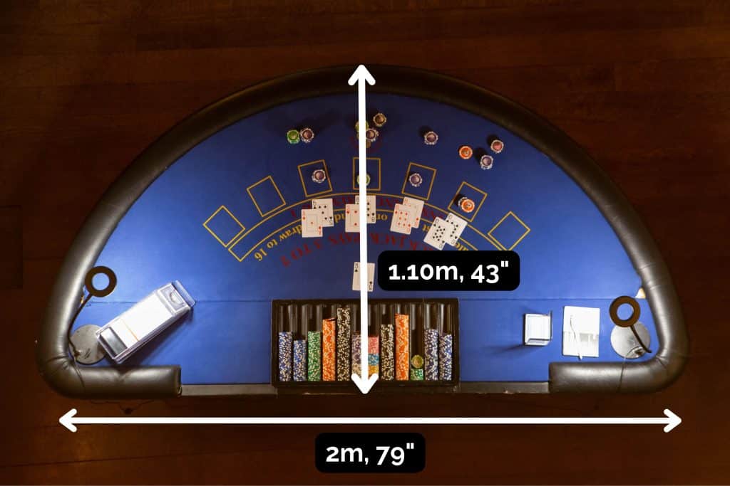 Fun Casino Fun large blackjack table
