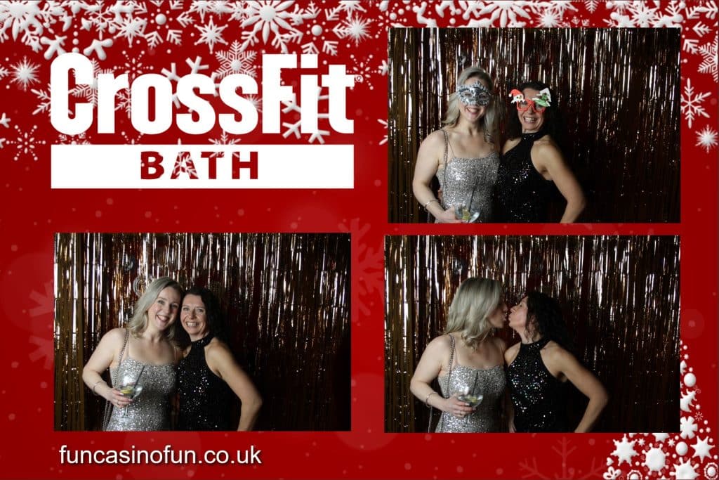 Photo booth print from CrossFit Bath's Christmas party at The Bird Hotel, Bath